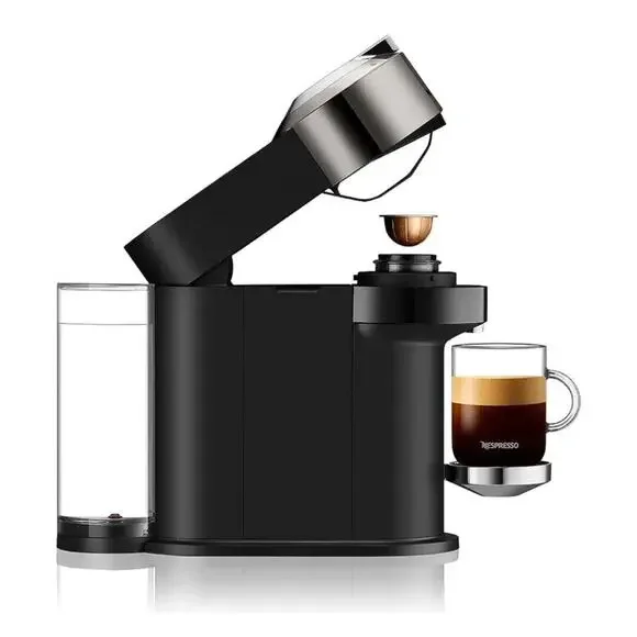 Nespresso Vertuo Next Premium Espresso Machine Bundle Drk Chrome Bluetooth New